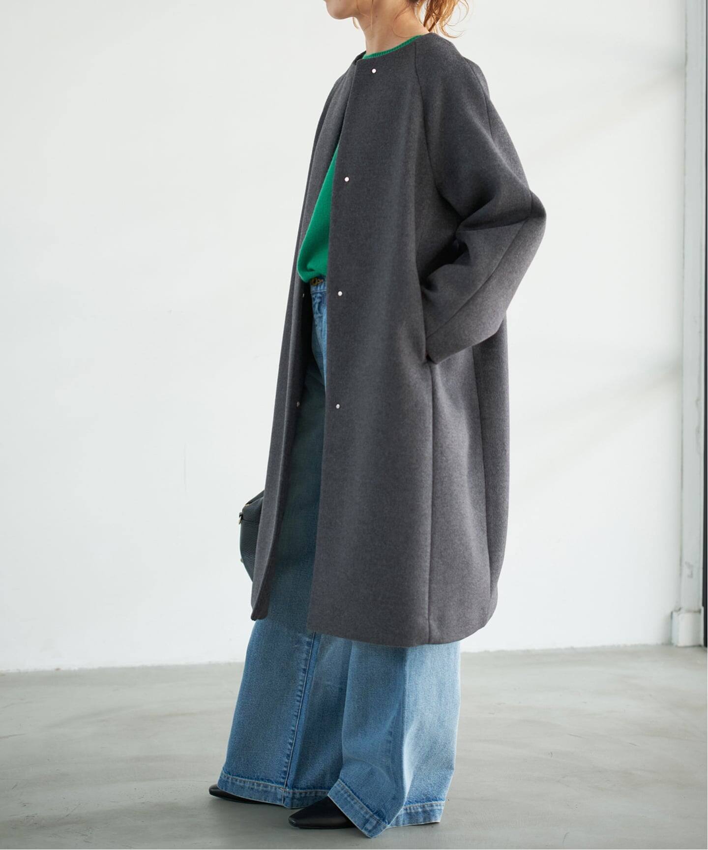 追加》S160ビーバーノーカラーコート（ノーカラーコート）｜Spick 