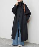 ビーバーニュアンスカラーオーバーコート