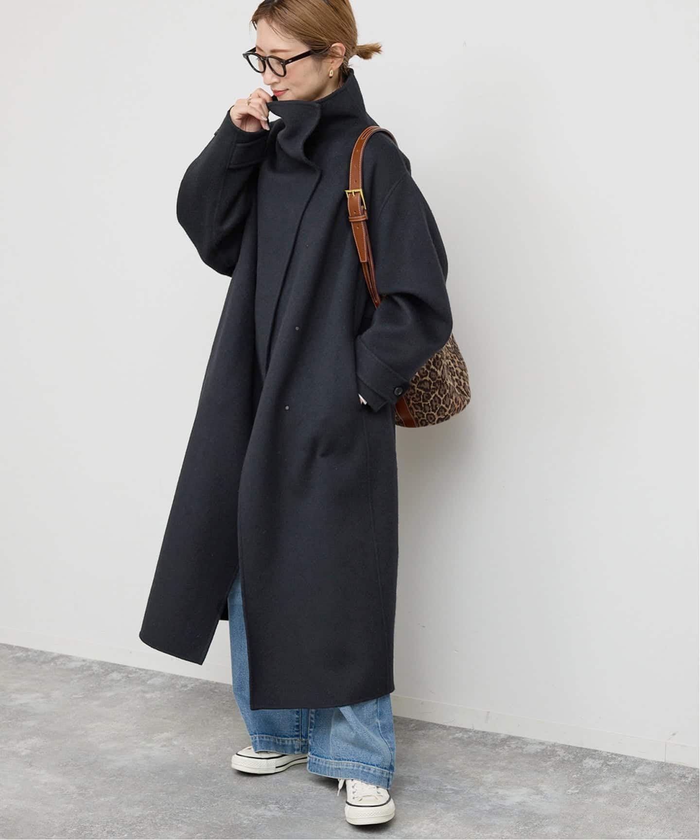 WEB限定 / 追加2予約》ビーバーニュアンスカラーオーバーコート（ノー