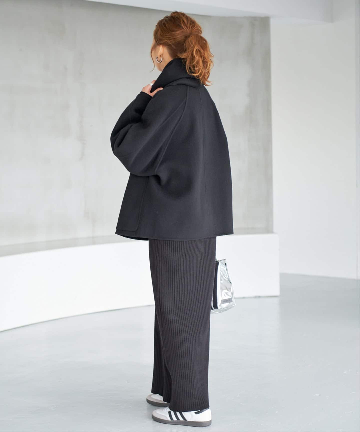 追加》ビーバーストール付きセットコート（ノーカラーコート）｜Spick