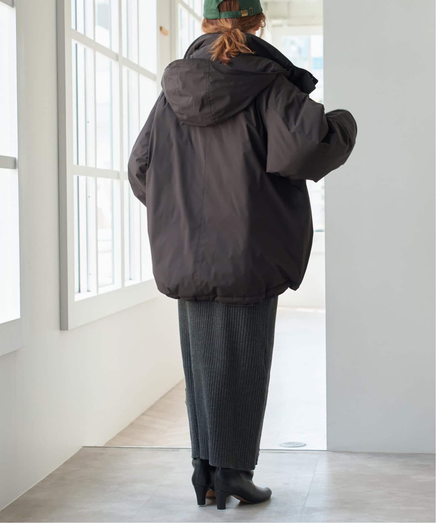 追加》2WAY撥水ダウンハーフコート（ダウン・中綿ベスト）｜Spick and