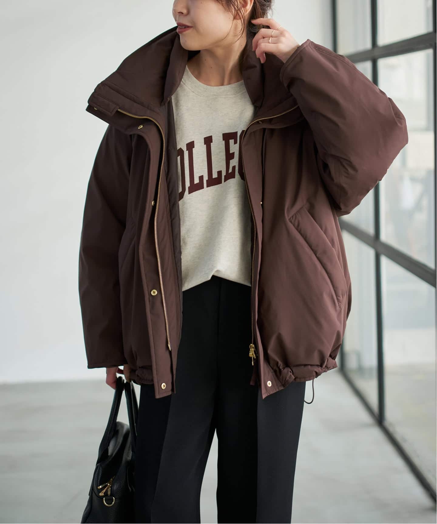 追加2》2WAY撥水ダウンハーフコート（ダウン・中綿ベスト）｜Spick and