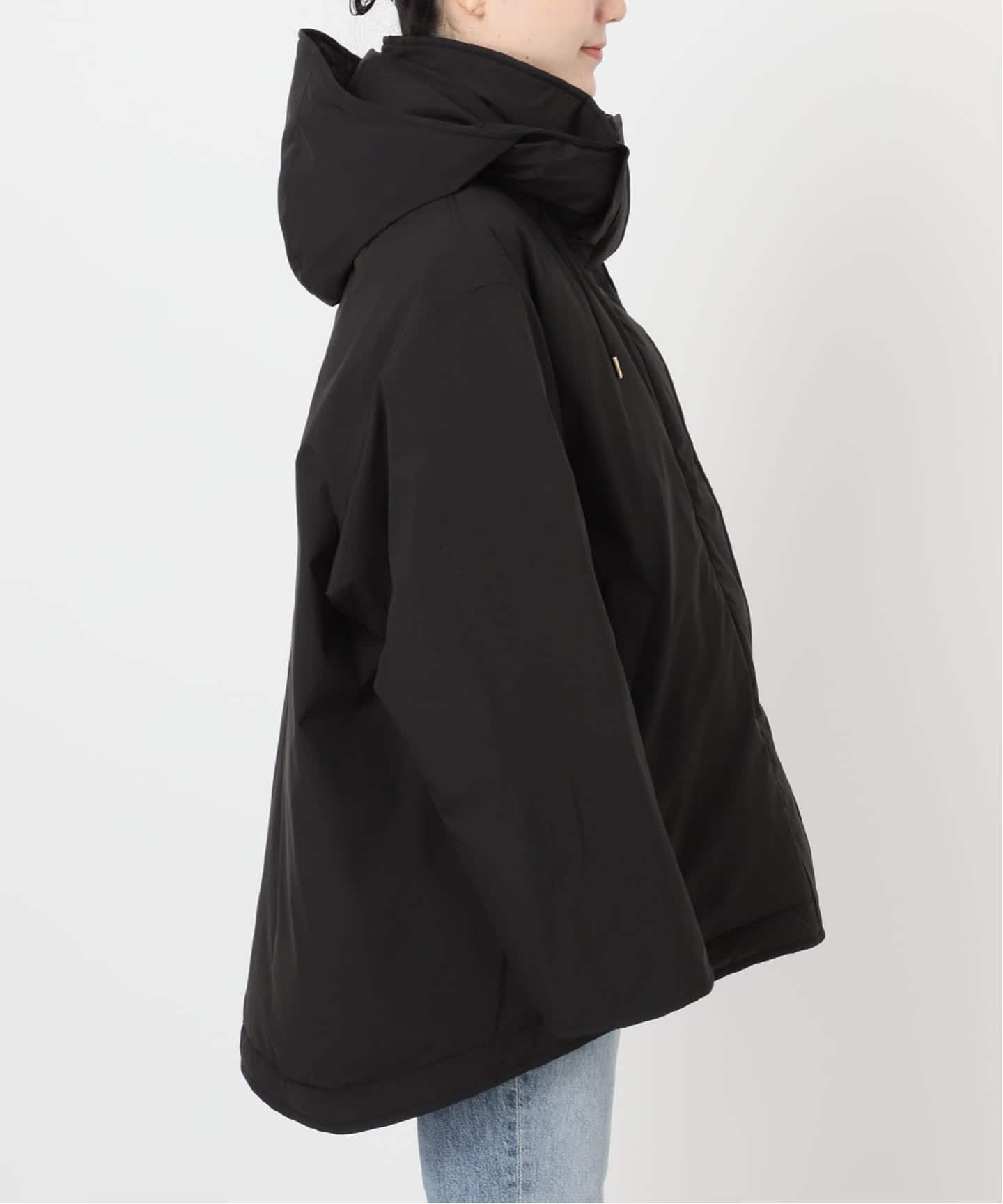 BAYCREW'S 2￼WAY撥水ダウンハーフコート ブラック サイズ36 追加》2WAY撥水ダウンハーフコート（ダウン・中綿ベスト）｜Spick and