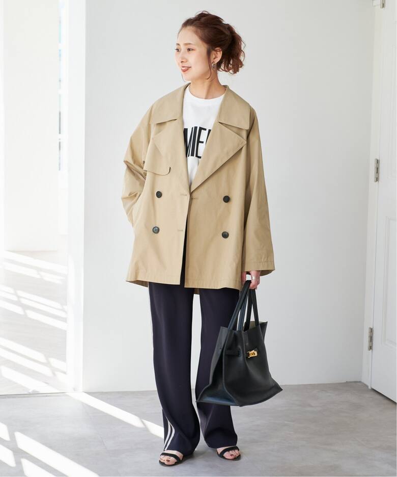 WEB限定追加》C/Pミドル丈トレンチコート（トレンチコート）｜Spick 
