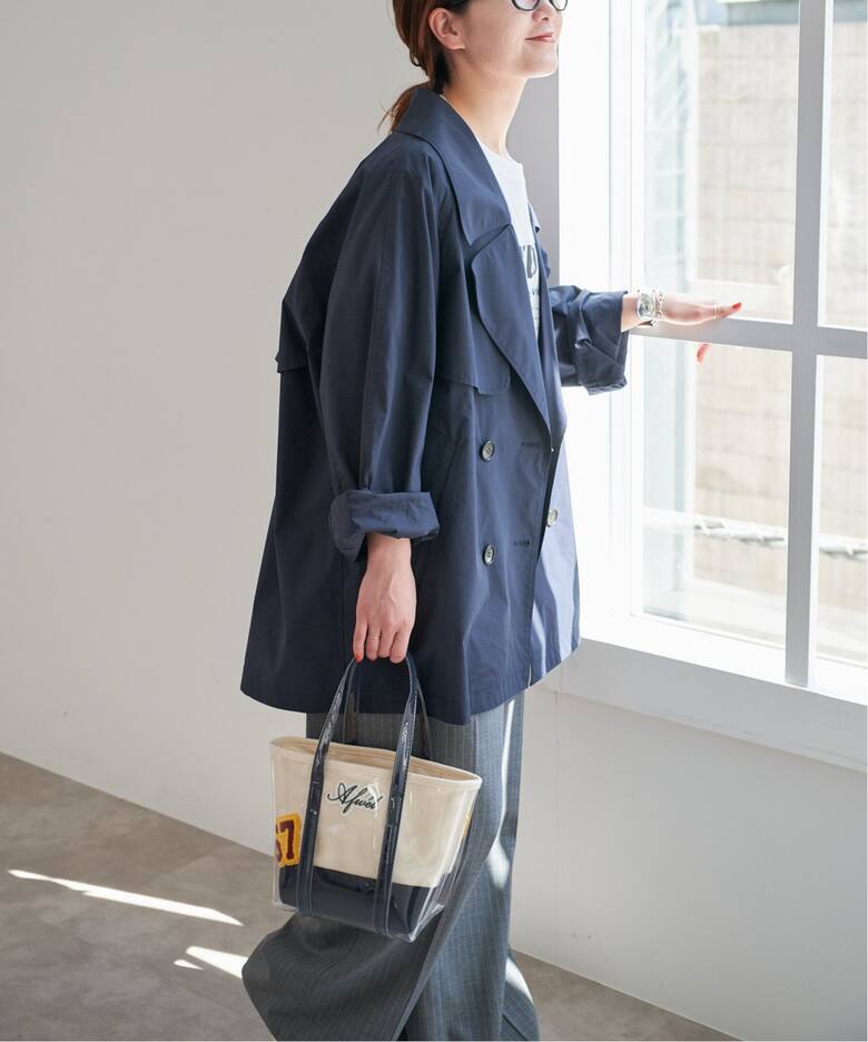WEB限定追加》C/Pミドル丈トレンチコート（トレンチコート）｜Spick 
