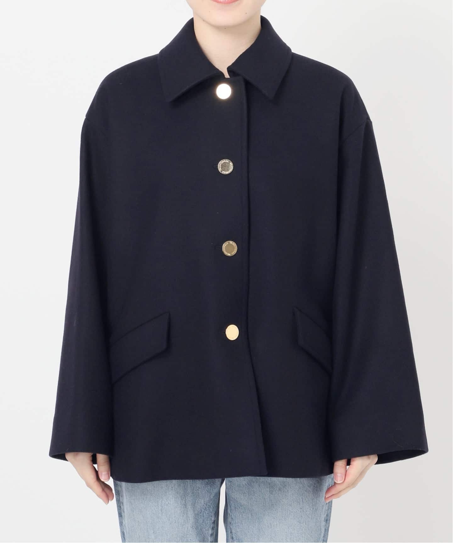 TRADITIONAL WEATHERWEAR 別注LINTON SHORT*（ステンカラー