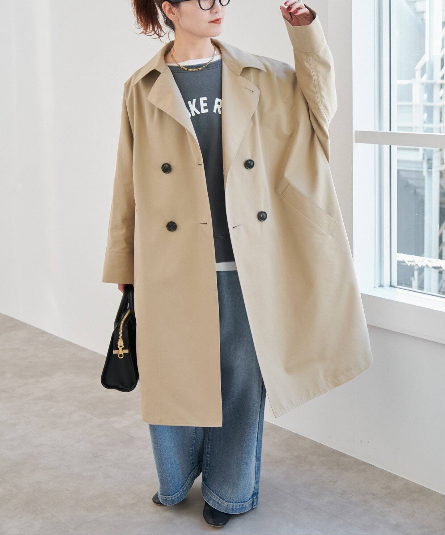 TICCA / ティッカ テントトレンチコート（トレンチコート）｜Spick and  