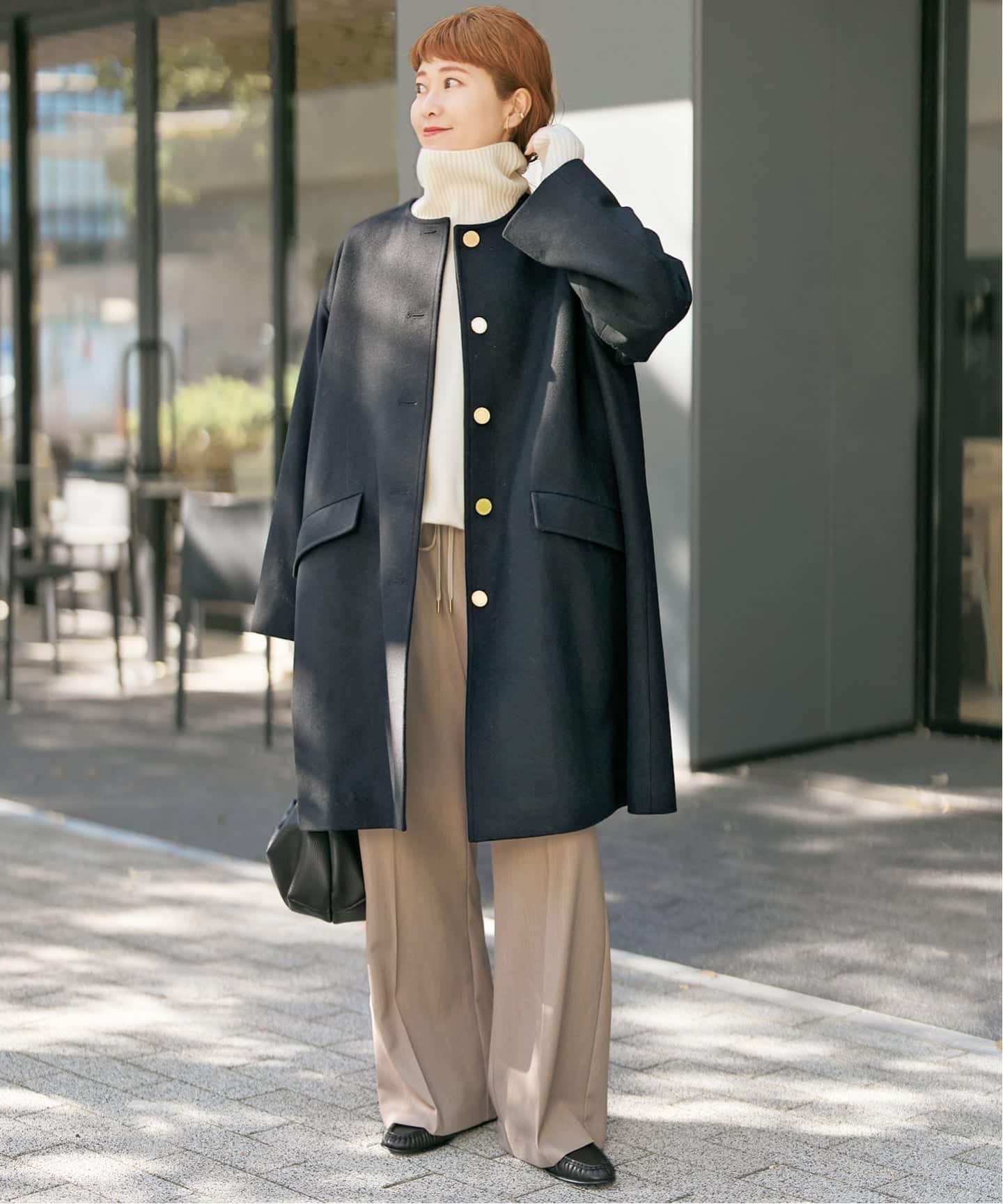 TRADITIONAL WEATHERWEAR / 別注LINTON N/C*（ノーカラーコート