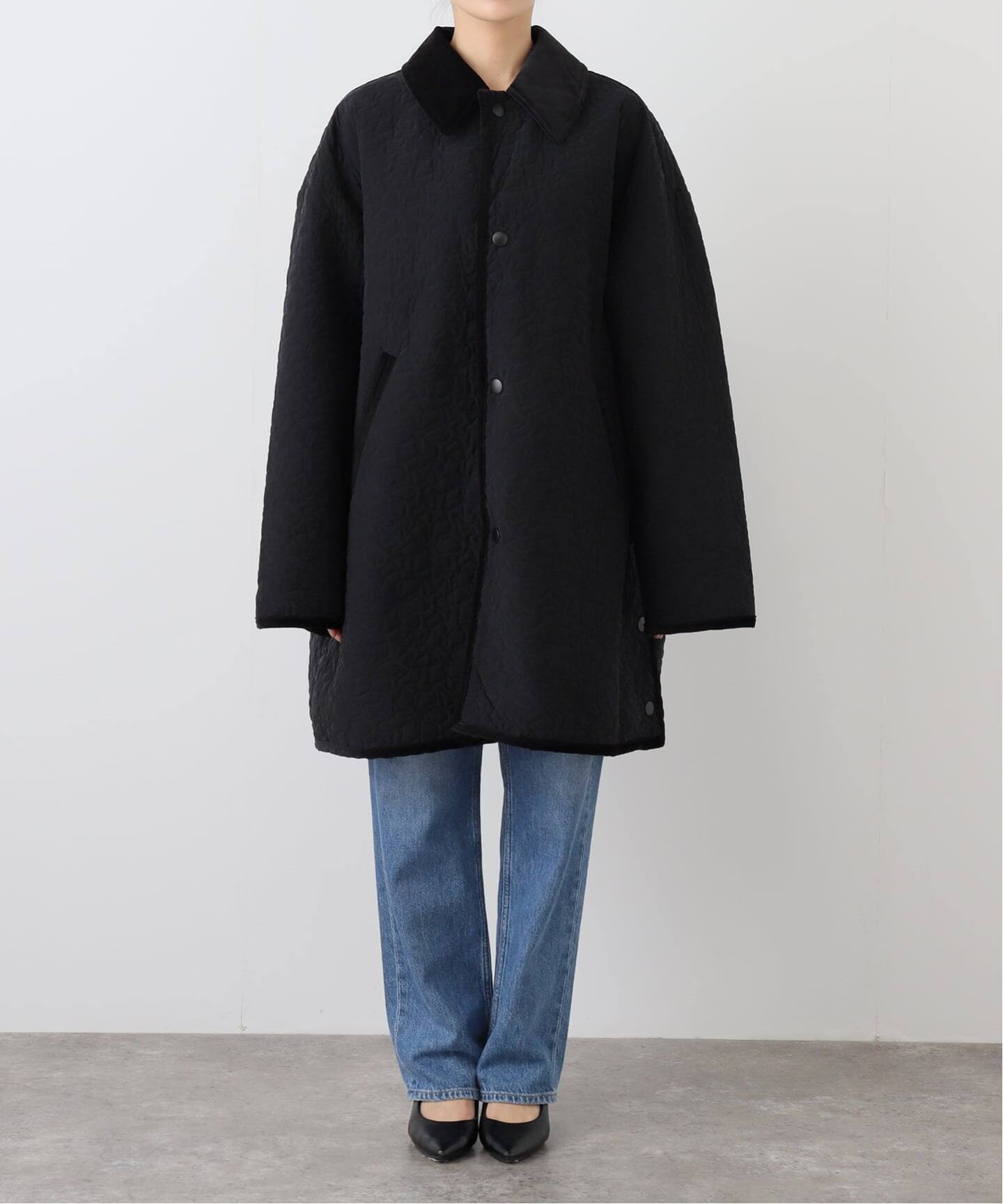 一部店舗+WEB限定》oblada / オブラダ FLOWER EMBROIDERY COAT（ステン