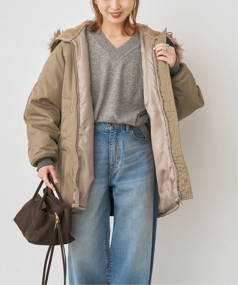 TICCA / ティッカ 別注ロングN2Bジャケット*（ミリタリー）｜Spick