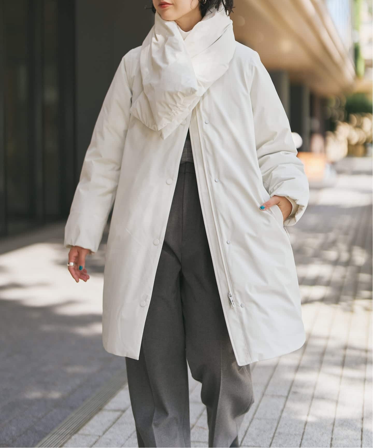 一部店舗+WEB》DESCENTE / デサント MIZUSAWA INVISIBLE DOWN COAT
