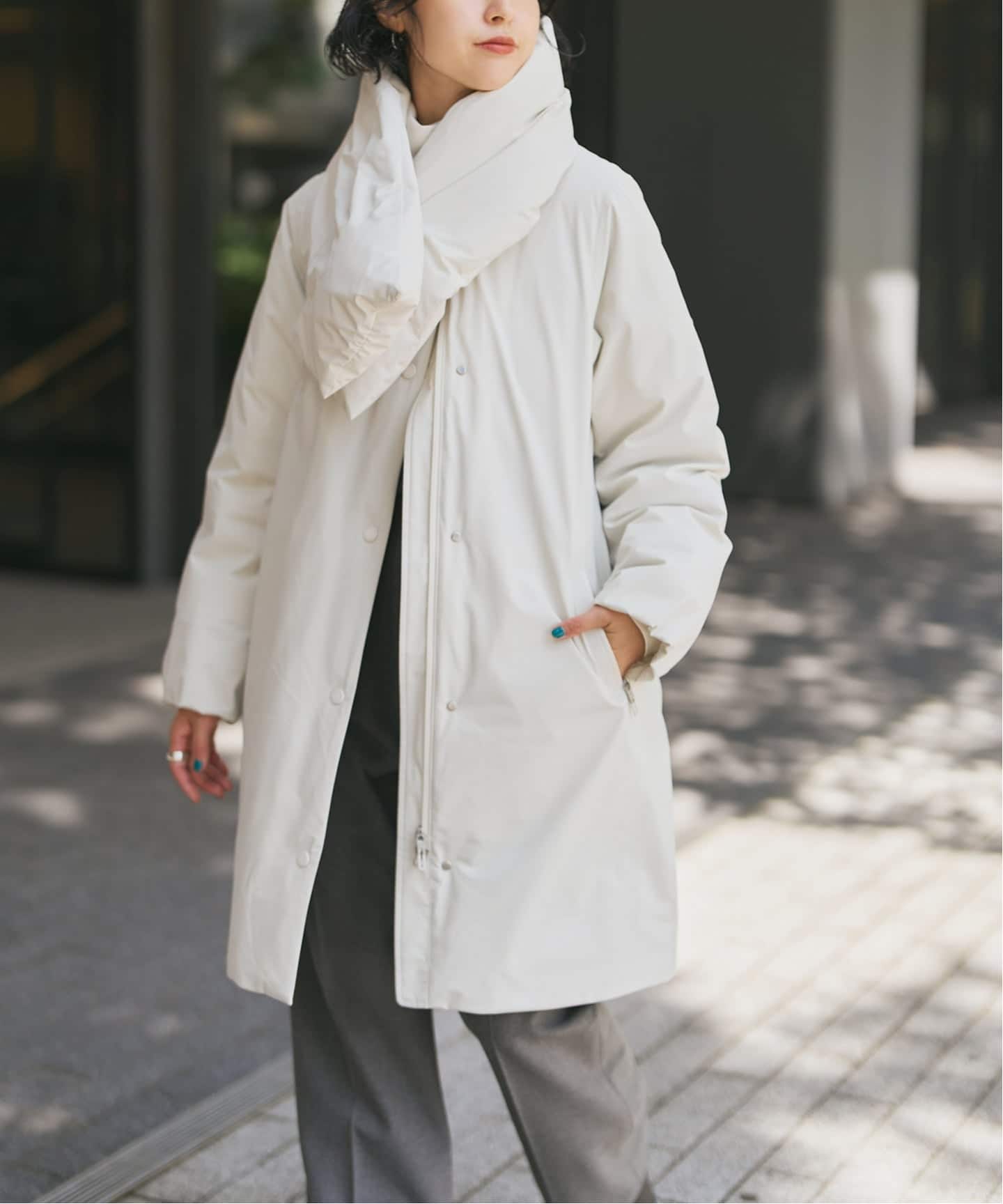 Spick & Span アウター ホワイト 36 Spick and Span|スピック&スパンのブルゾン/アウター