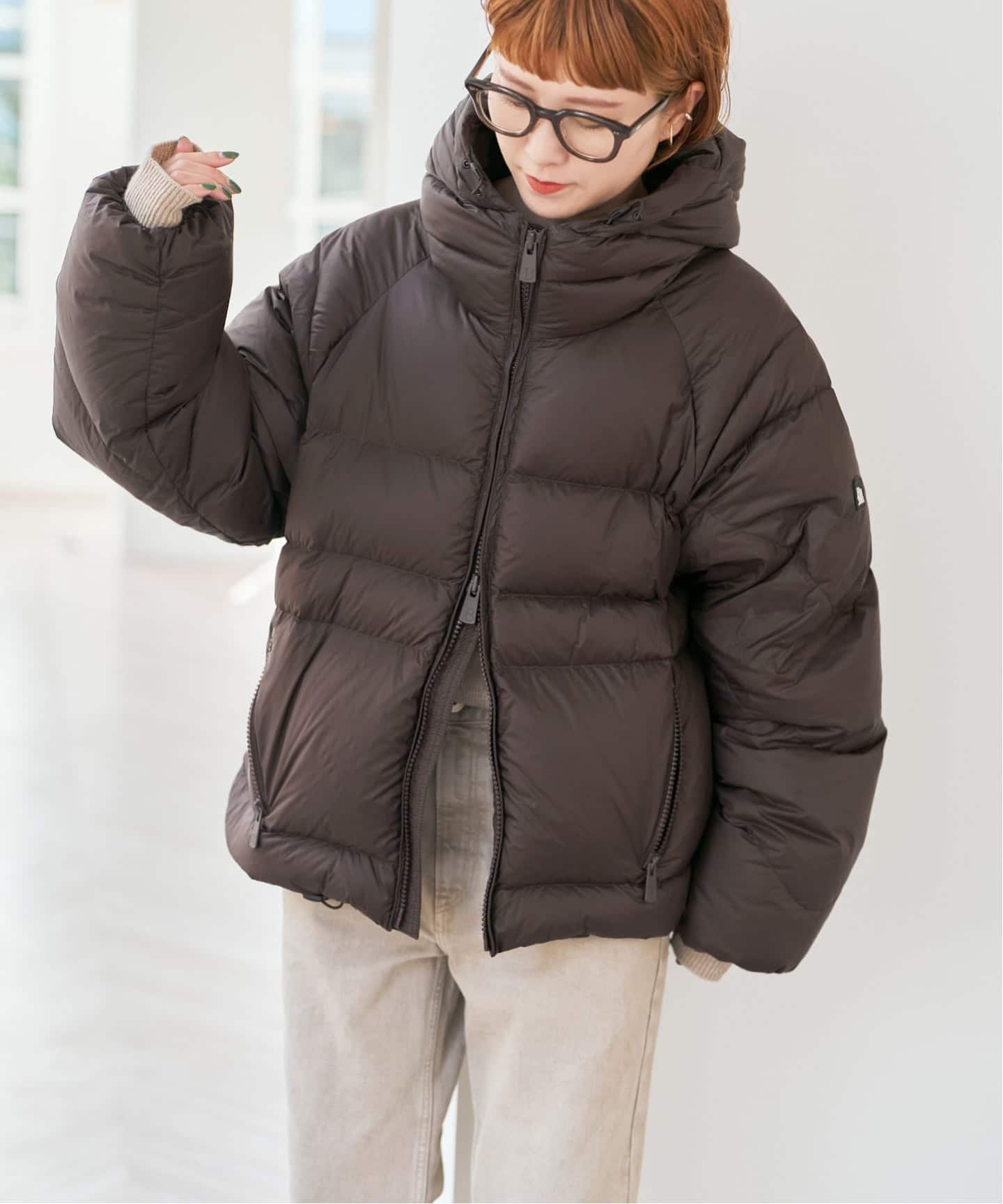 一部店舗+WEB限定》Bacon / ベーコン W OWL（ダウンジャケット