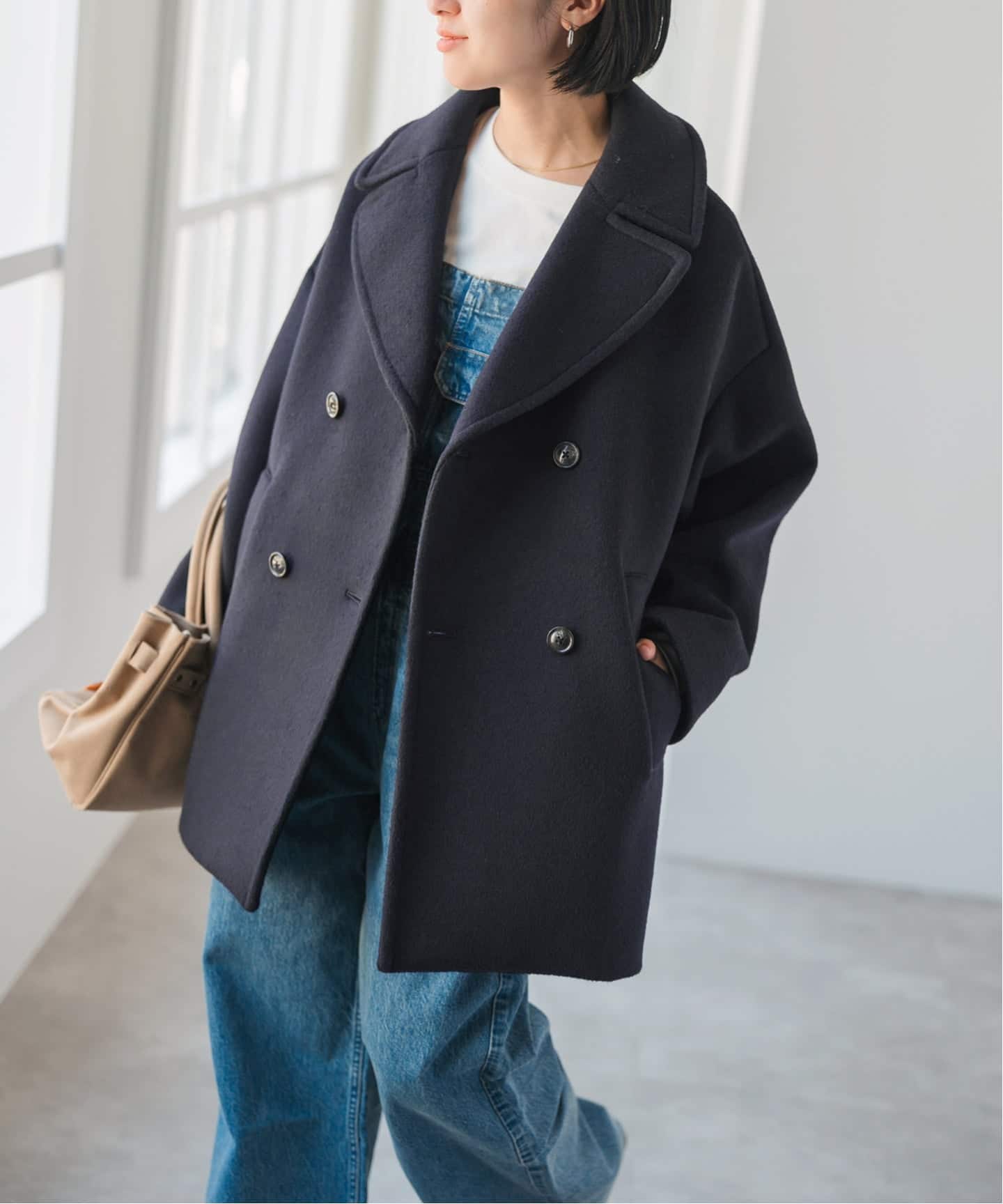 おっさ　スピック&スパン　【TICCA /ティッカ】ショートピーコート 追加》TICCA / ティッカ ピーコート（ピーコート）｜Spick and Span