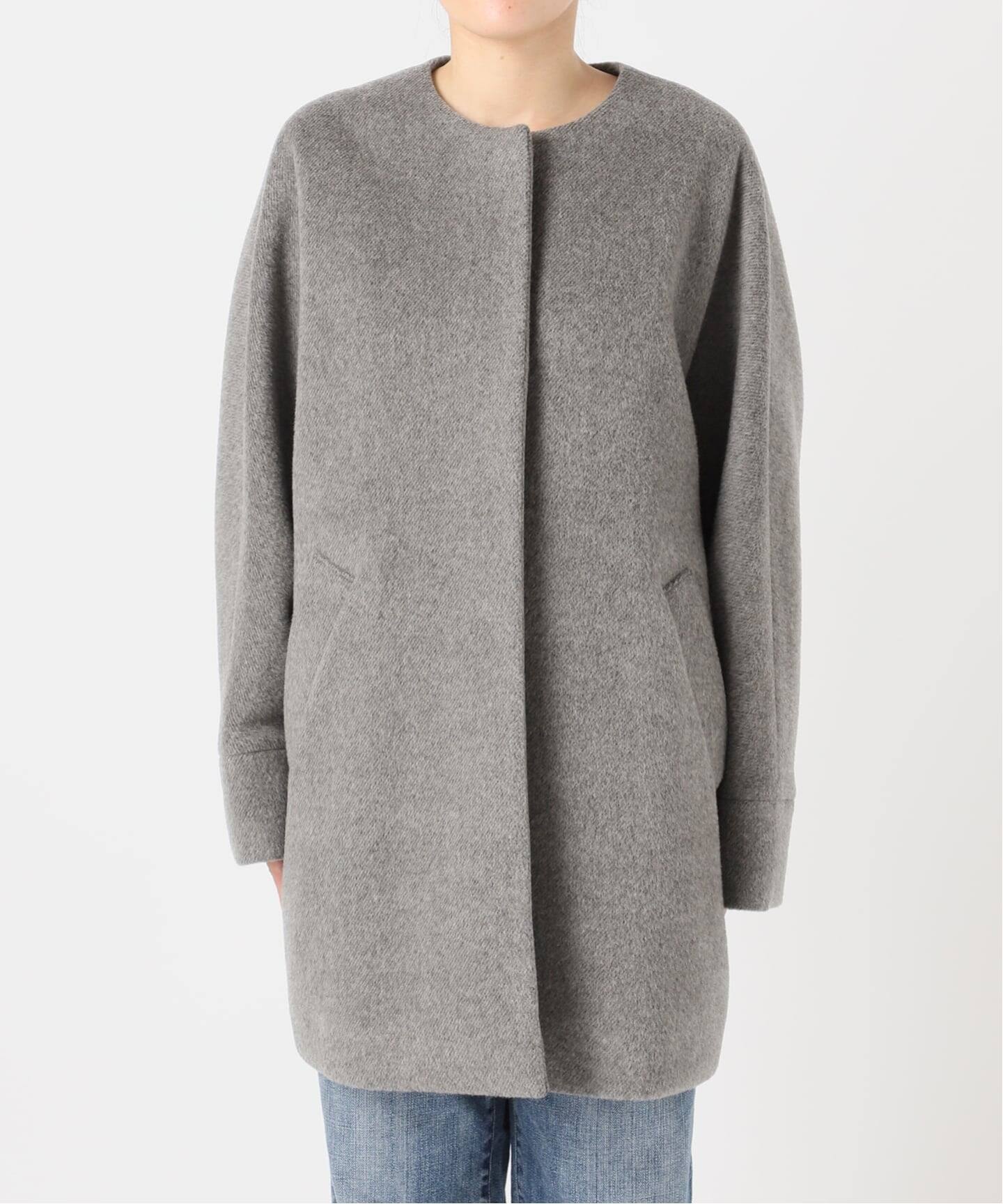 秋の3連休セール！新品タグ付き！TICCA ティッカ ノーカラーテントコート TICCA / ティッカ ノーカラーテントコート（ノーカラーコート）｜Spick