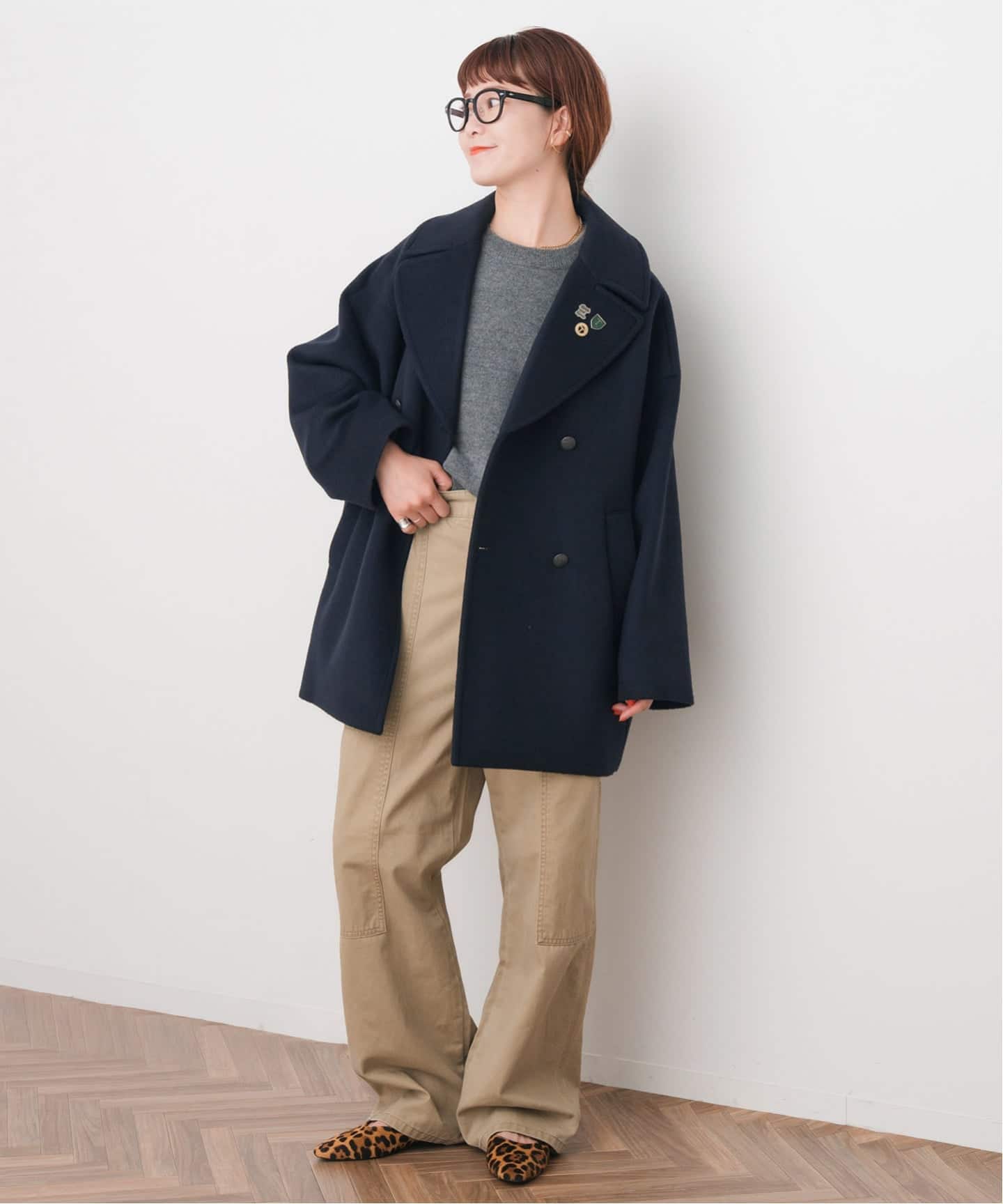 【美品】TICCA ネイビー ピーコート 予約》TICCA / ティッカ 別注ピーコート(ピーコート)|Spick