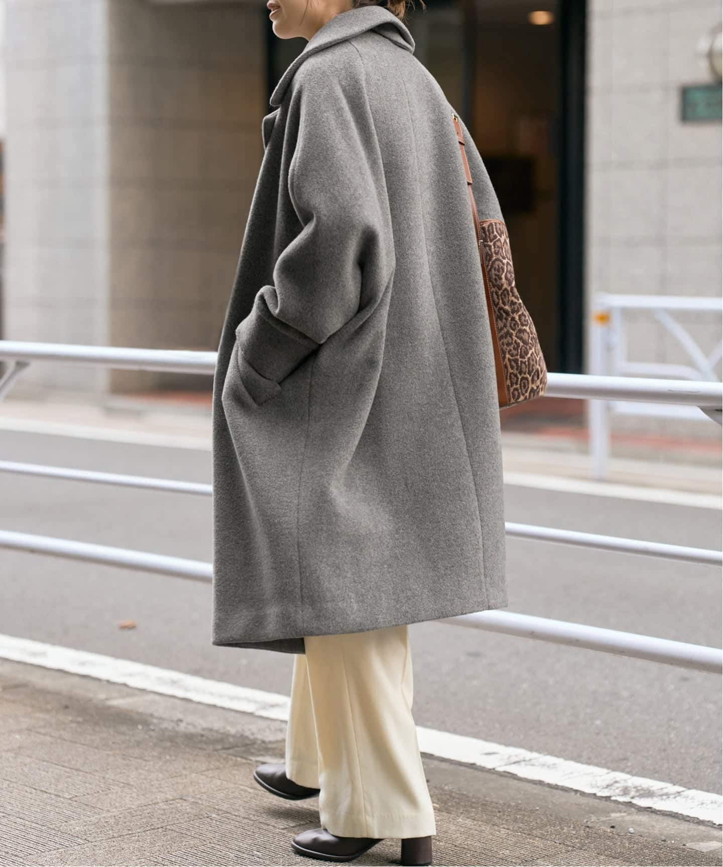 【美品】TICCA 2024モデル　テントコート　グレー スピック＆スパン Spick & Span 《追加予約》TICCA / ティッカ テント