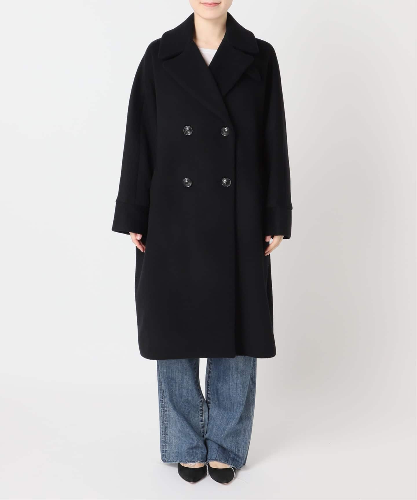 TICCAテントコートBLACK TICCA テントコート | Coat | HER. Online Store