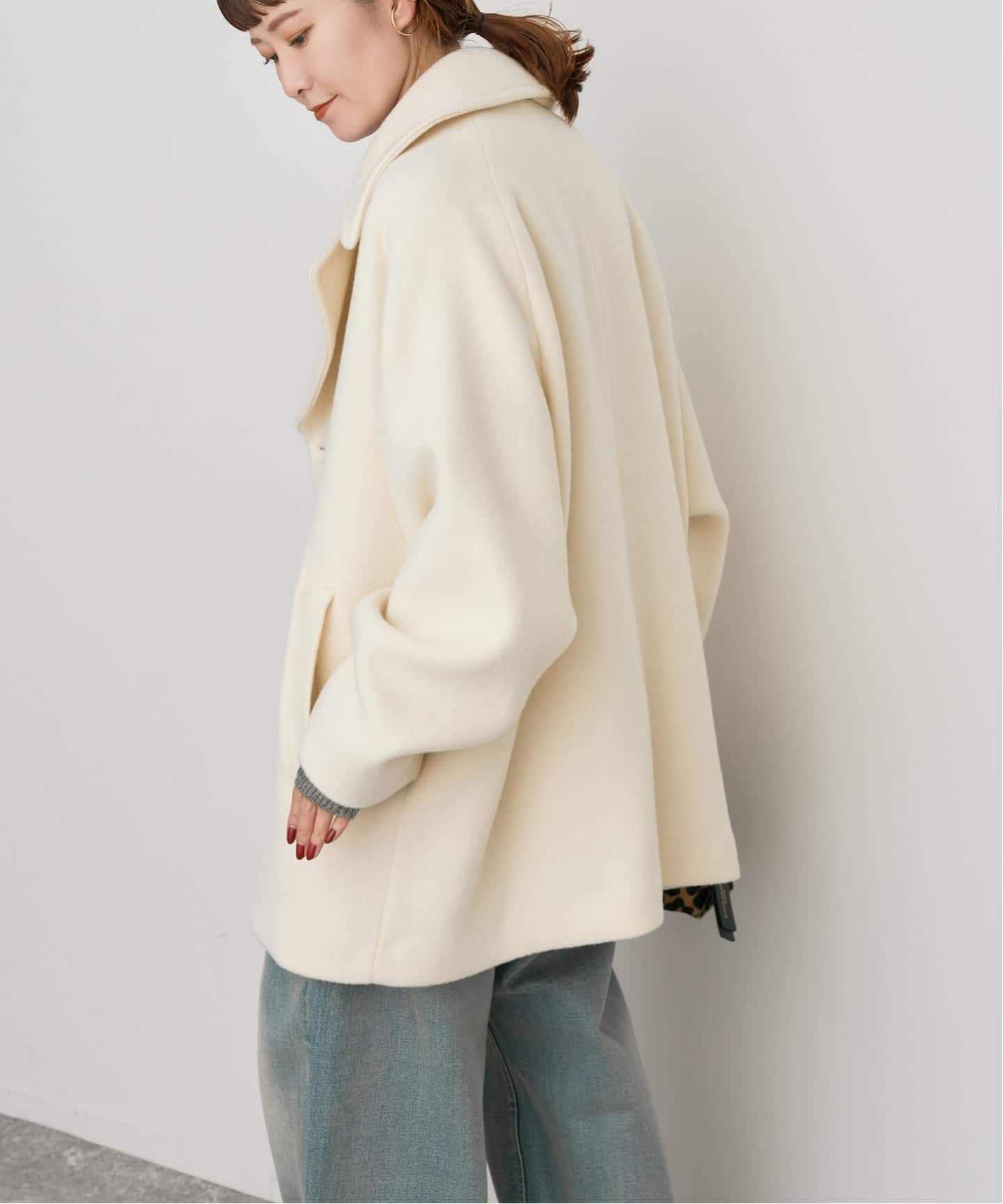 美品　Ticca ティッカ　ショートピーコート ホワイト 追加予約》TICCA / ティッカ ピーコート（ピーコート）｜Spick