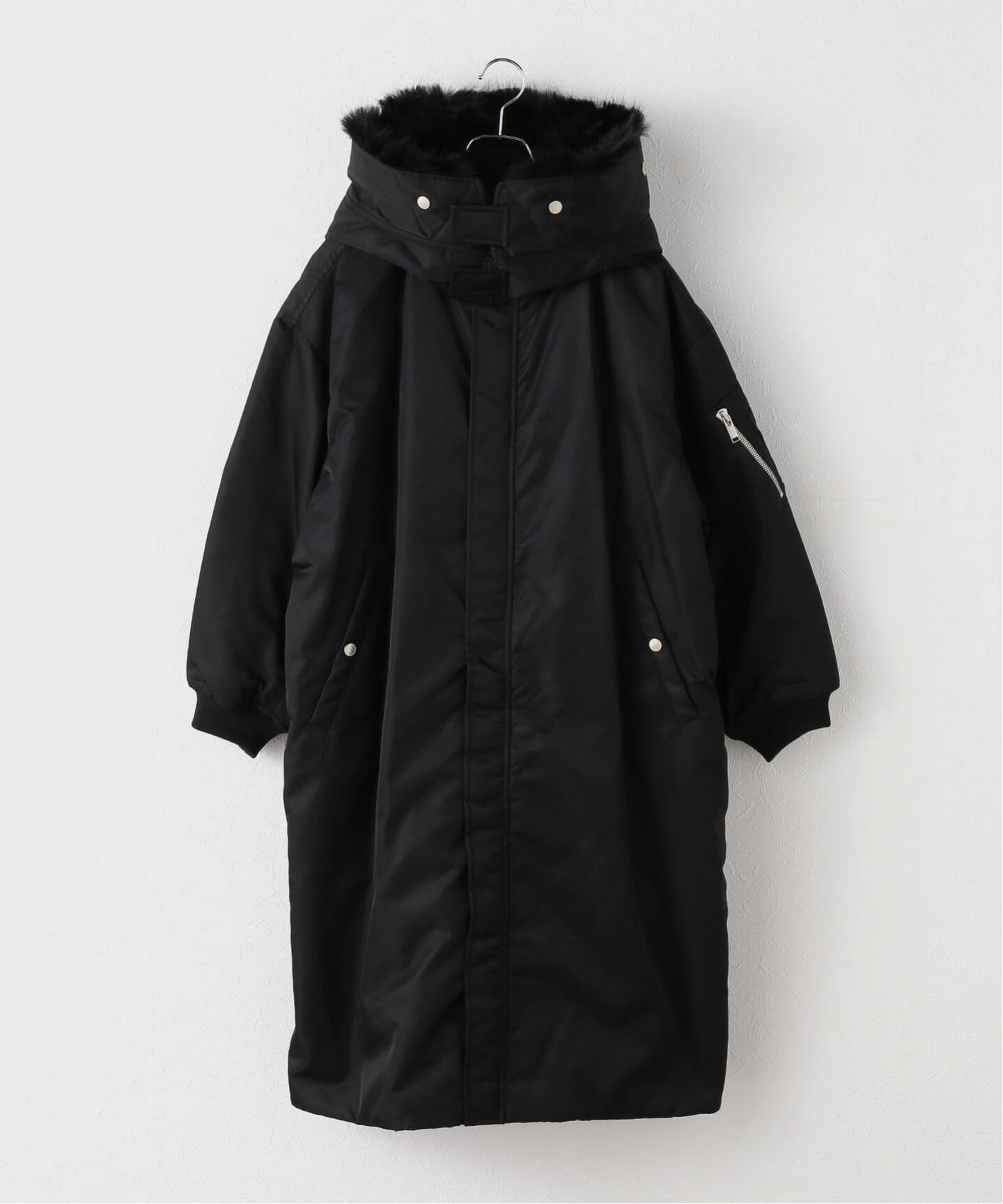 WEB限定》upper hights/アッパーハイツ THE U-2 LONG HOODIE（中綿
