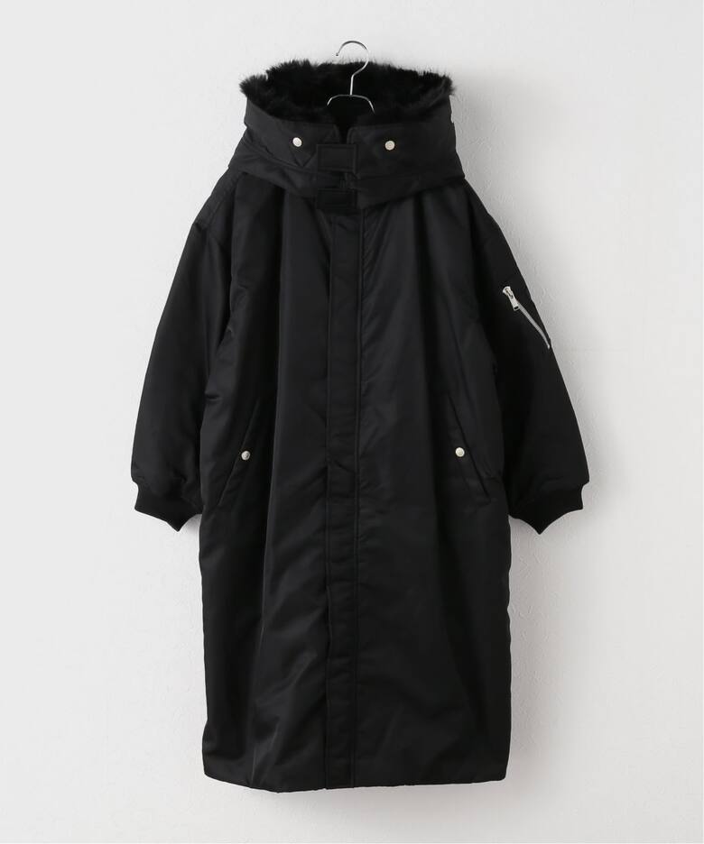 WEB限定》upper hights/アッパーハイツ THE U-2 LONG HOODIE（中綿 