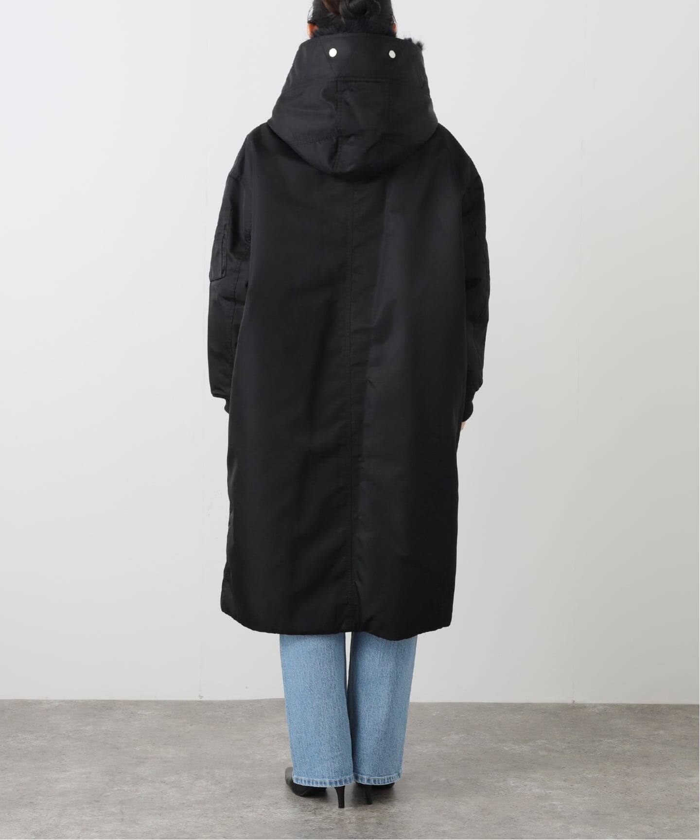 WEB限定》upper hights/アッパーハイツ THE U-2 LONG HOODIE（中綿