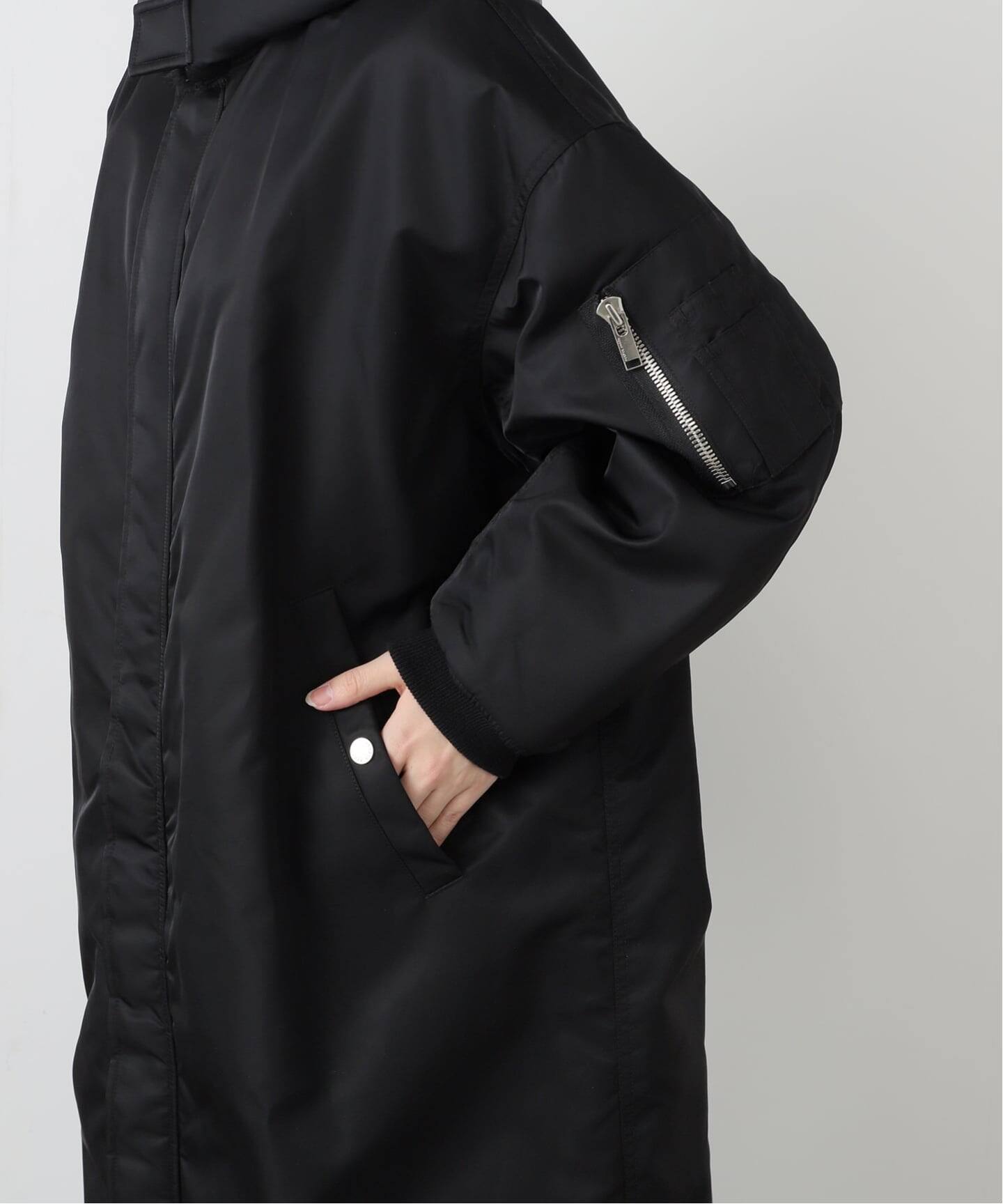 WEB限定》upper hights/アッパーハイツ THE U-2 LONG HOODIE（中綿 