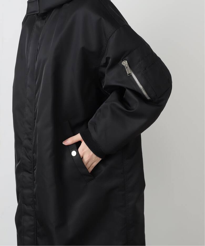 WEB限定》upper hights/アッパーハイツ THE U-2 LONG HOODIE（中綿 