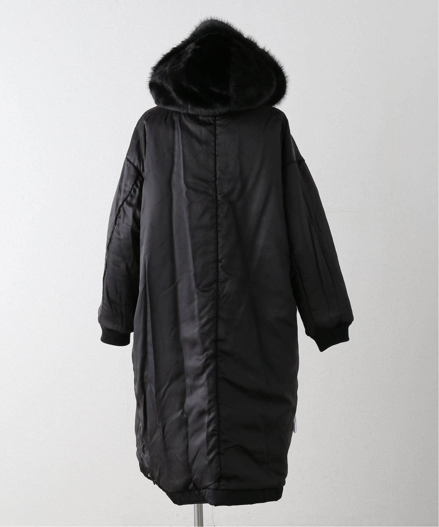 WEB限定》upper hights/アッパーハイツ THE U-2 LONG HOODIE（中綿