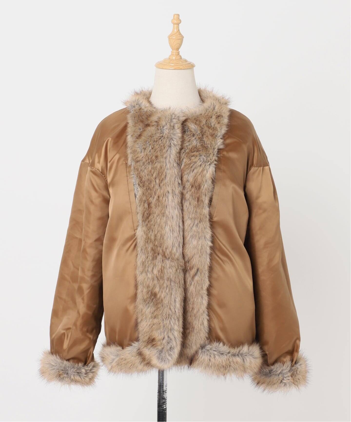 HAVELESS/ハブレス BLAIR FAUX FUR JACKET(マフラー付き)（その他