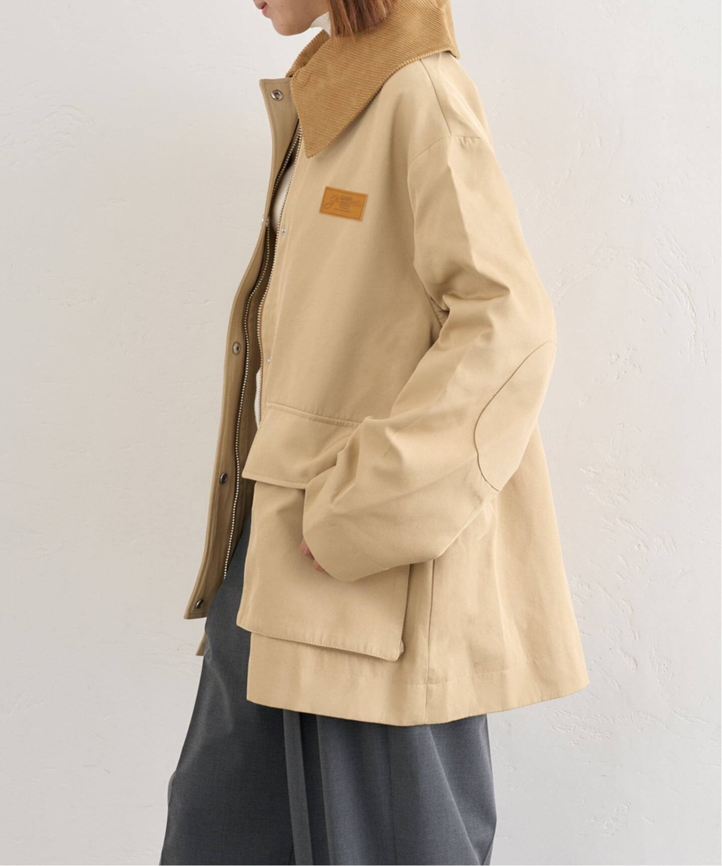 GANNI/ガニー Heavy Twill Midi Jacket（その他ブルゾン／アウター
