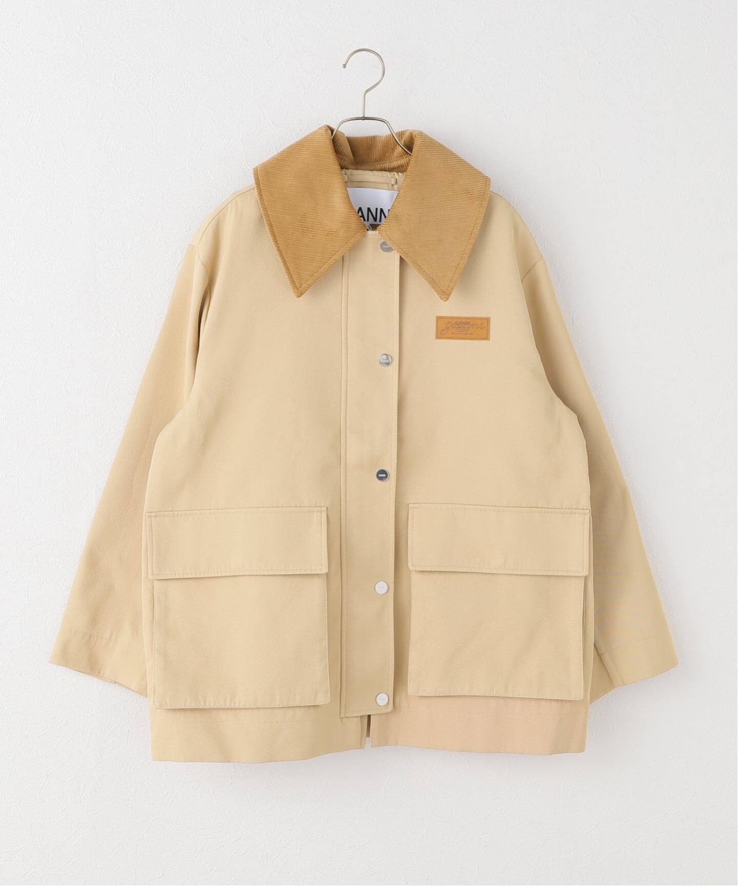 GANNI/ガニー Heavy Twill Midi Jacket（その他ブルゾン／アウター