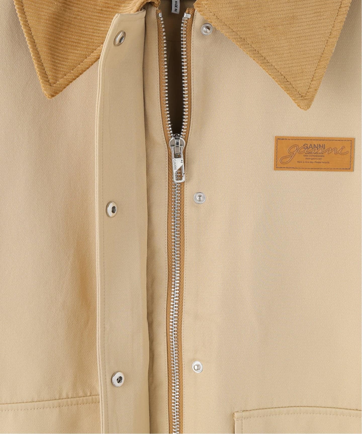 GANNI/ガニー Heavy Twill Midi Jacket（その他ブルゾン／アウター