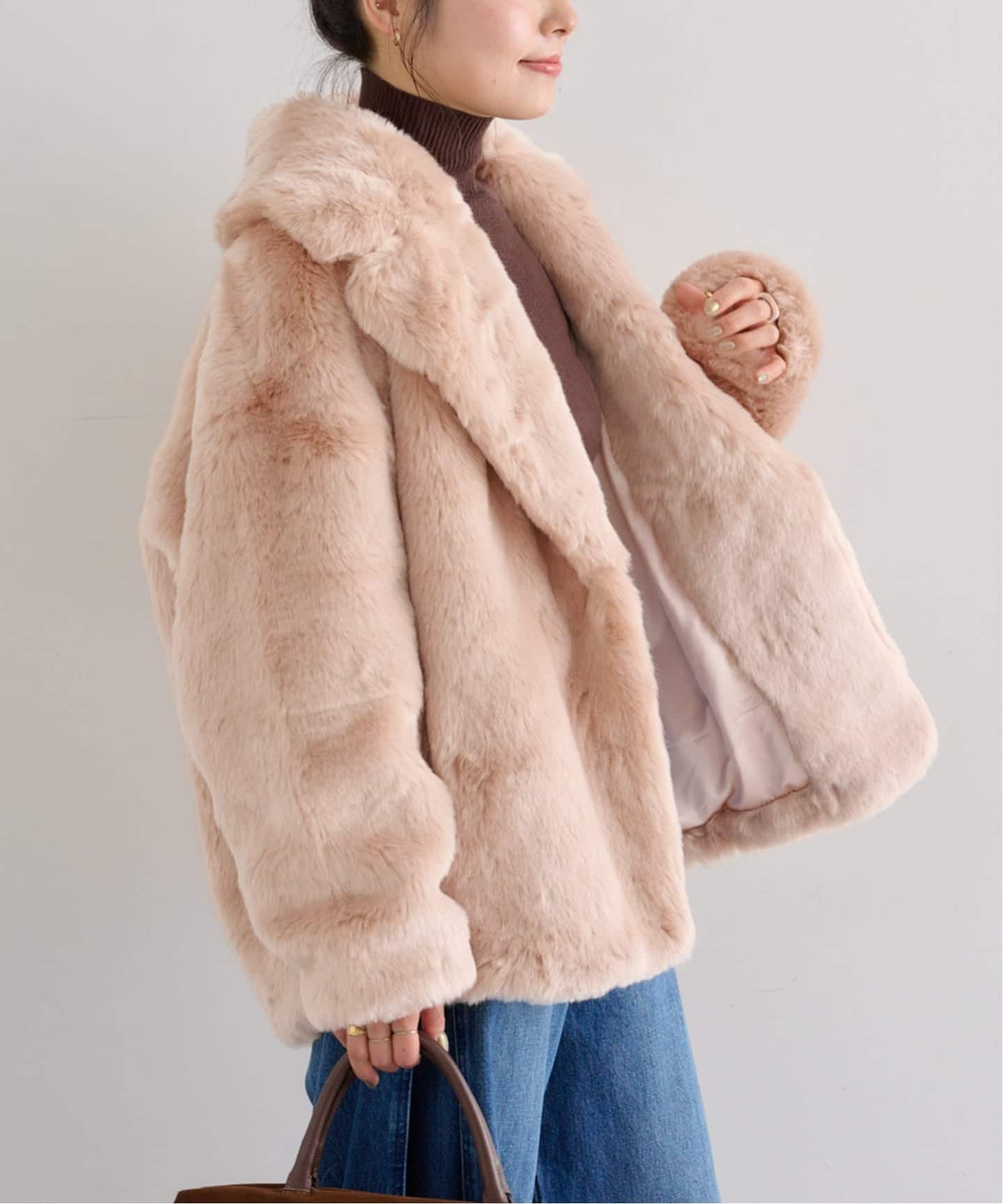JAKKE ジャッキー DAME SHACKET COAT WEB限定】【JAKKE/ジャッキー】DAME SHACKET COAT（4-0335-6-28