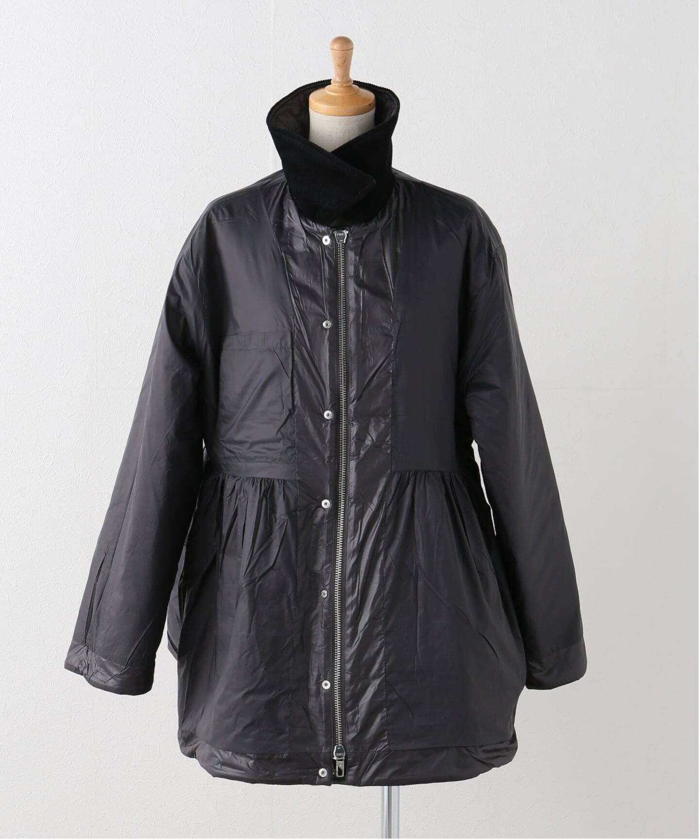 GANNI/ガニー Shiny Quilt Midi Jacket w. Flare（その他ブルゾン