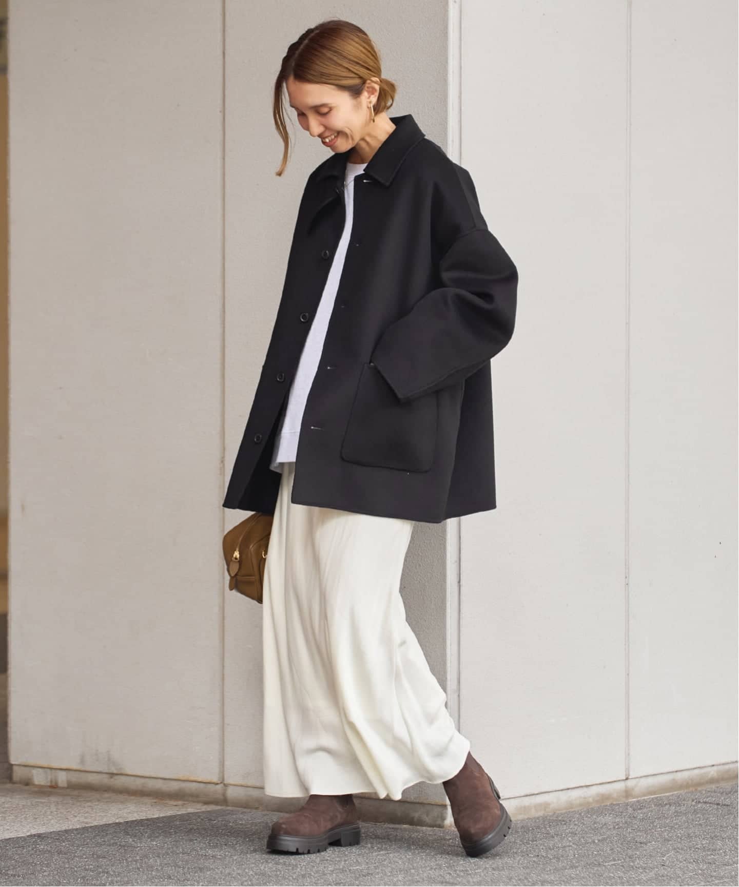 ≪追加≫ハミルトンバルカラーミドルコート 2（ステンカラーコート