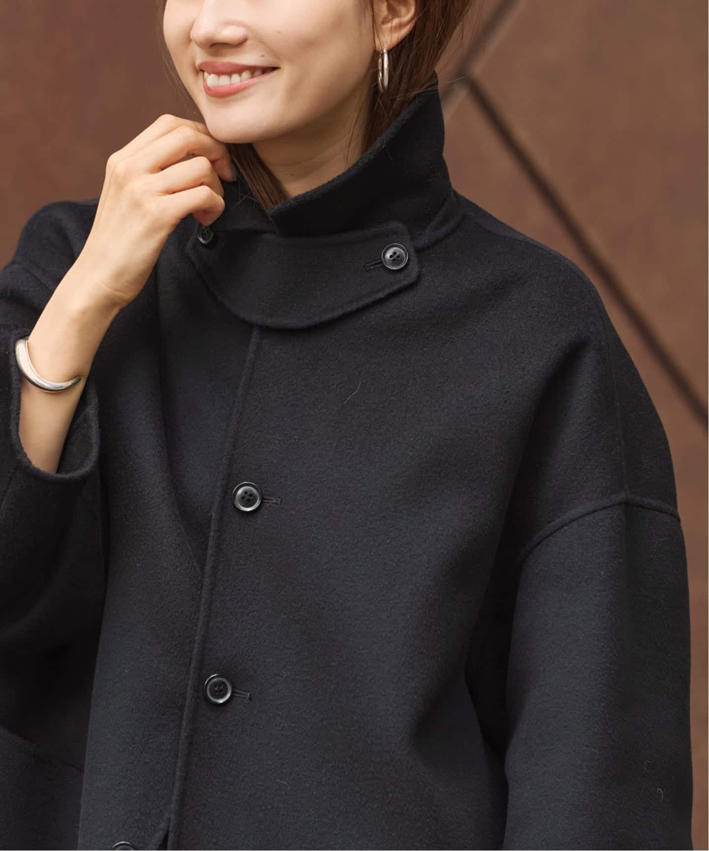 ≪追加≫ハミルトンバルカラーミドルコート 2（ステンカラーコート