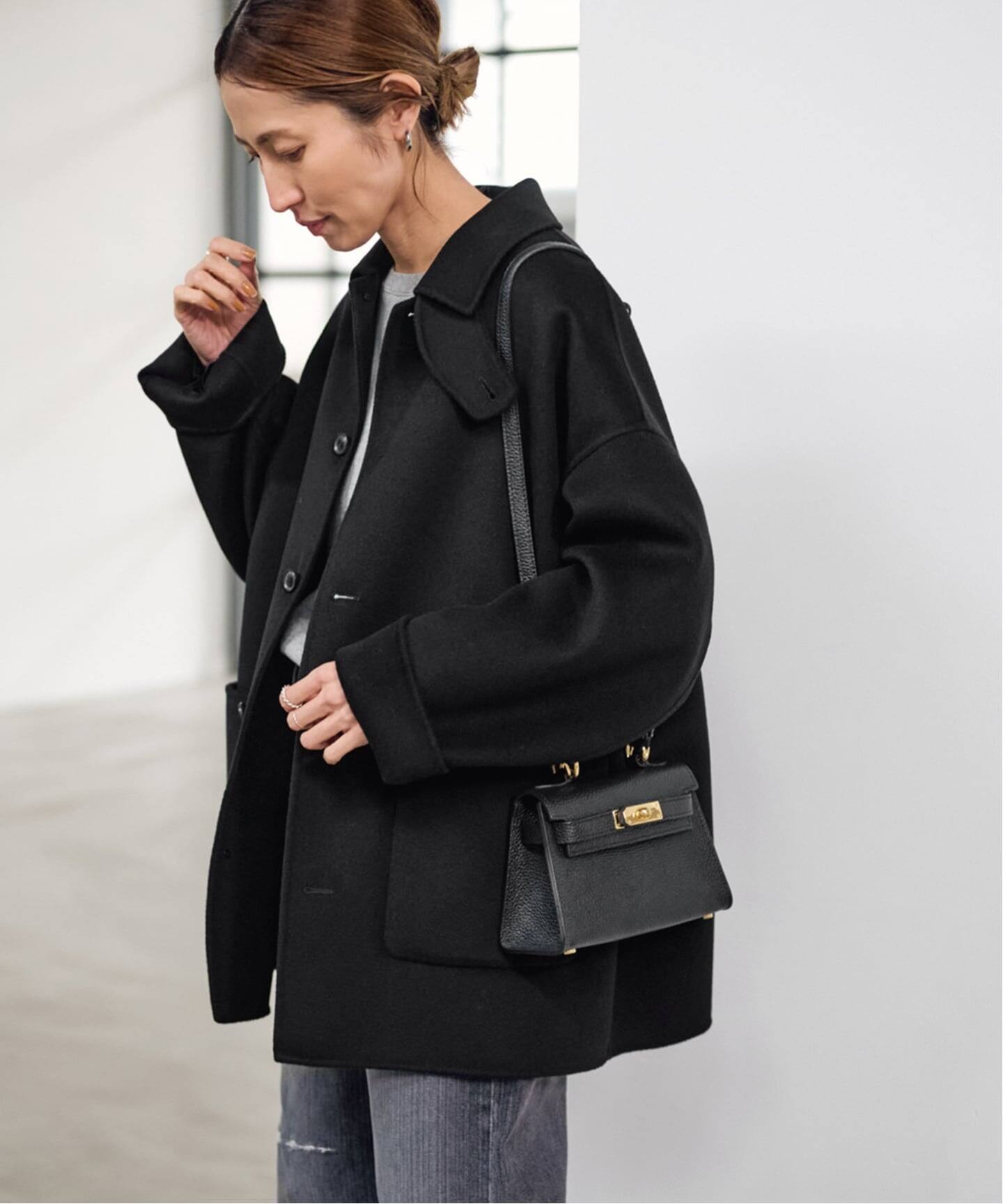 ≪追加≫ハミルトンバルカラーミドルコート 2（ステンカラーコート