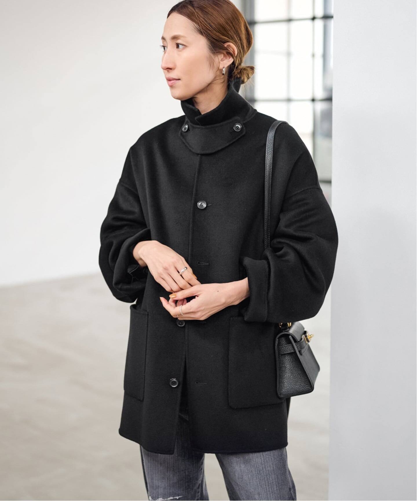 ≪追加≫ハミルトンバルカラーミドルコート 2（ステンカラーコート