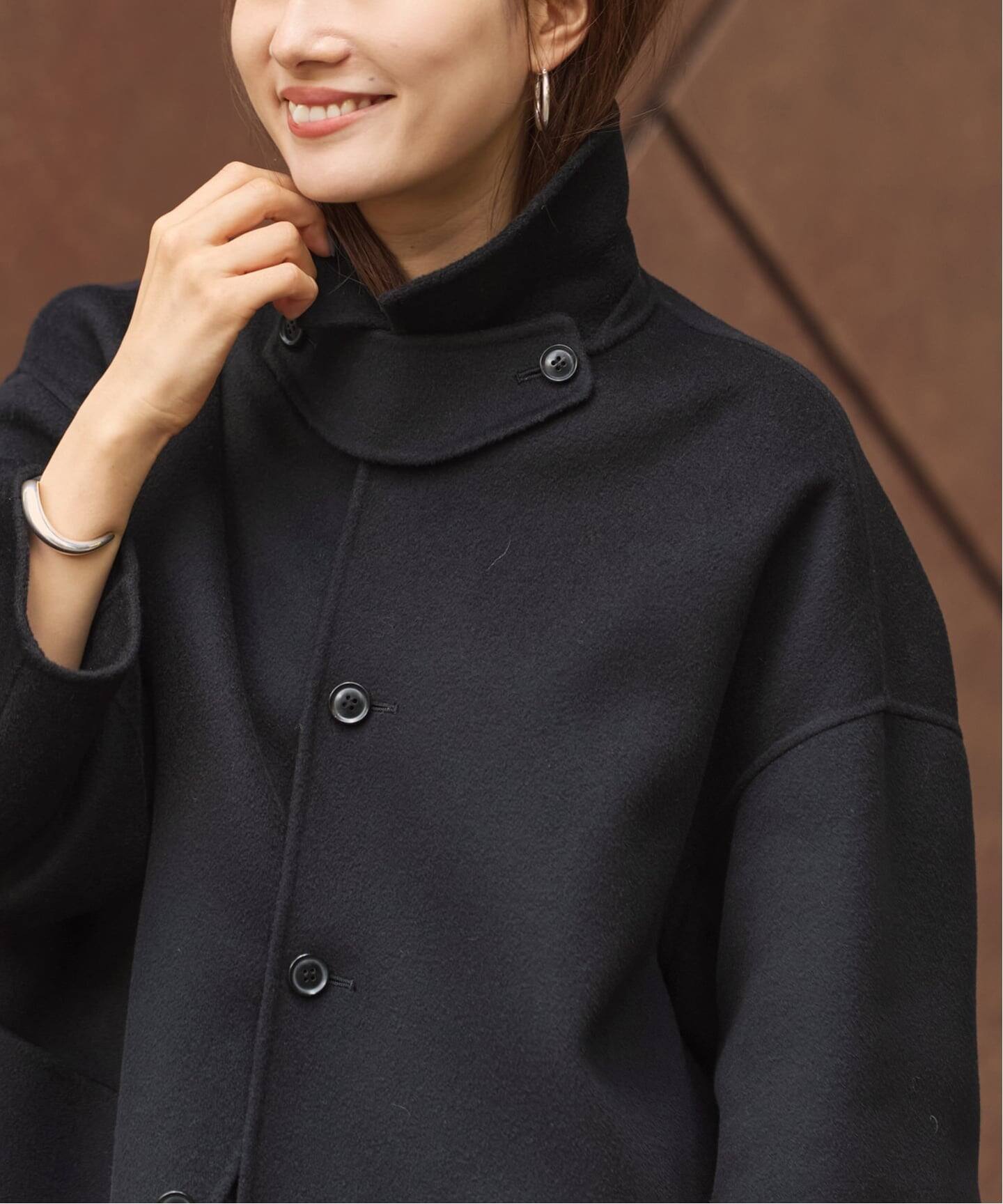 ≪追加≫ハミルトンバルカラーミドルコート 3（ステンカラーコート