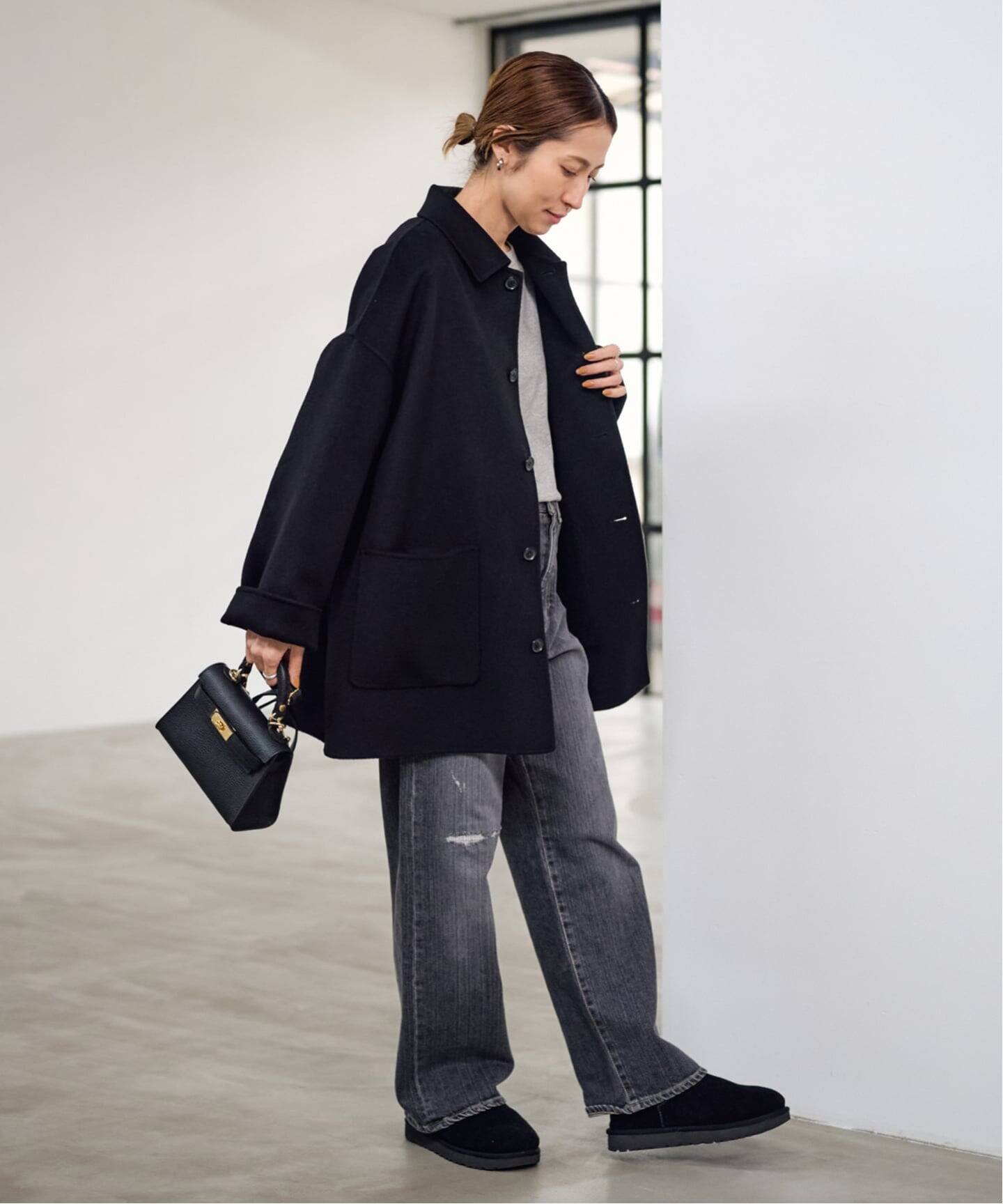 ≪追加≫ハミルトンバルカラーミドルコート 3（ステンカラーコート