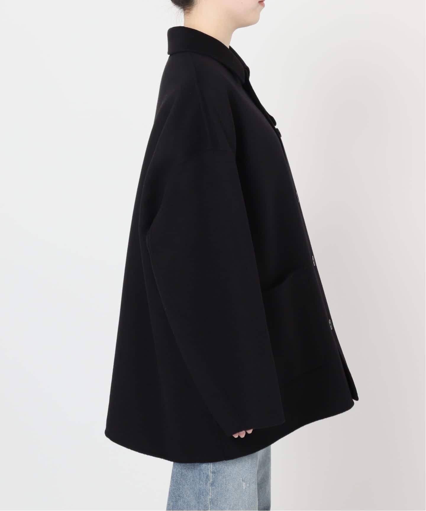 ≪追加≫ハミルトンバルカラーミドルコート 4（グレー）（ステンカラー