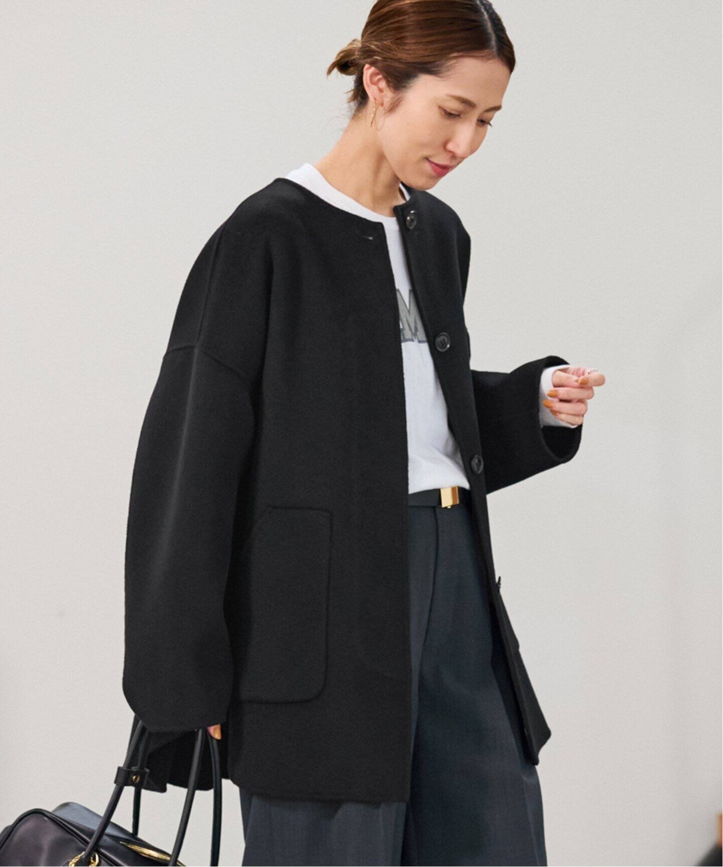 ≪WEB限定追加予約≫ハミルトンリバークルーネックコート（ノー