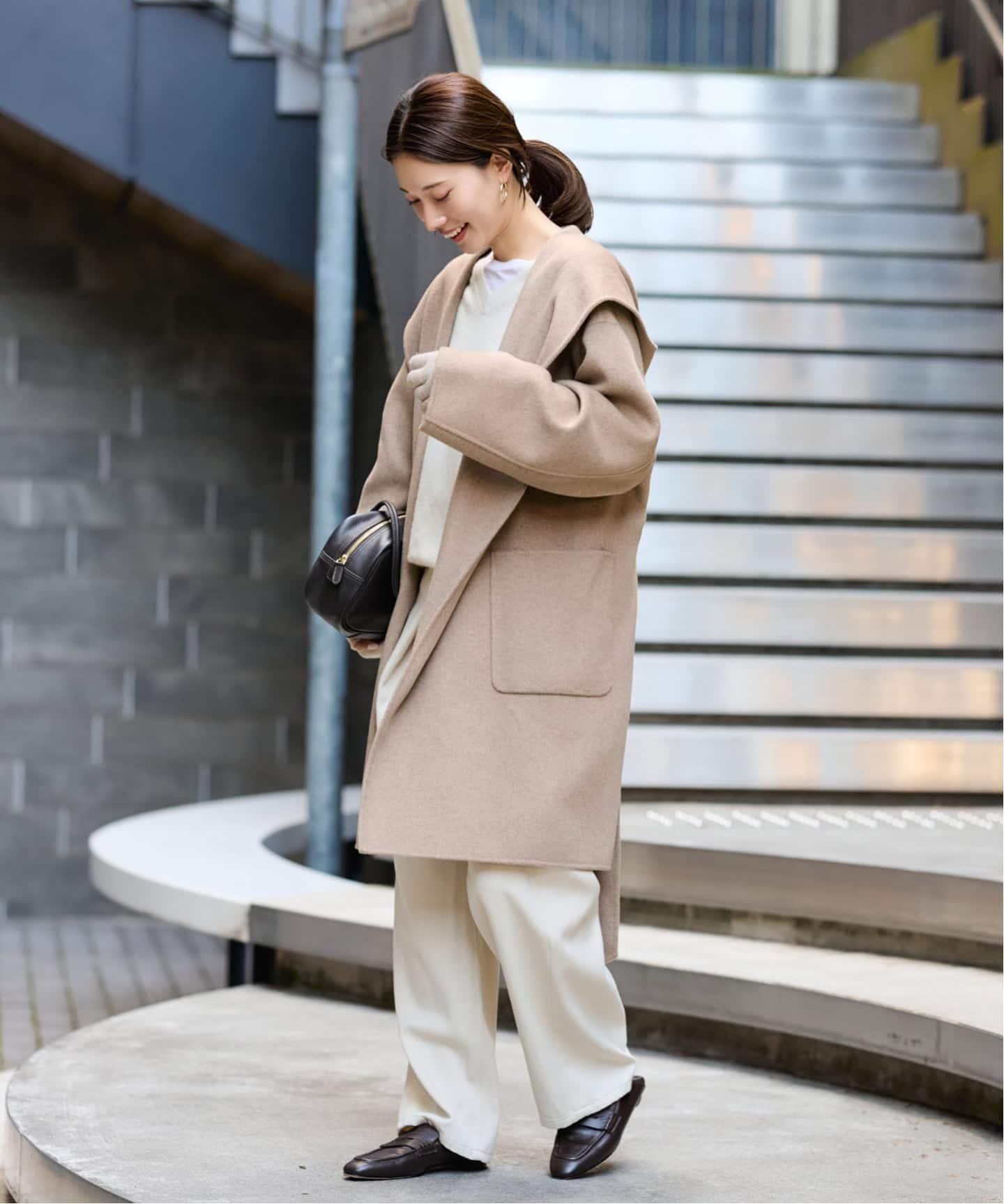 値下げ【FRAMEWORK 】TWEEDショートコート FRAMeWORK（フレームワーク）の「TWEEDショートコート（その他アウター