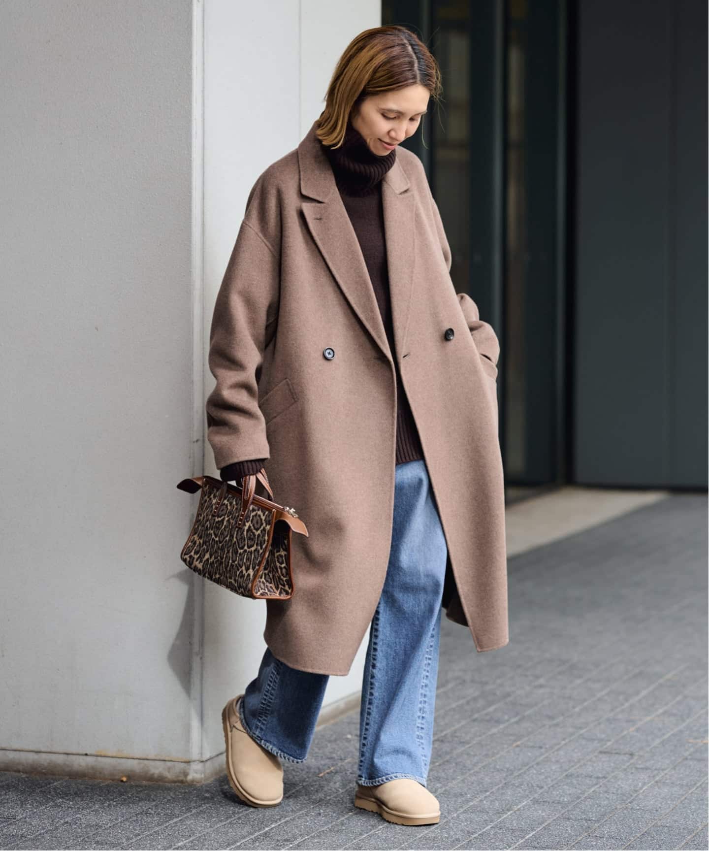 ≪追加≫SUPER160'sダブルブレストコート（チェスターコート