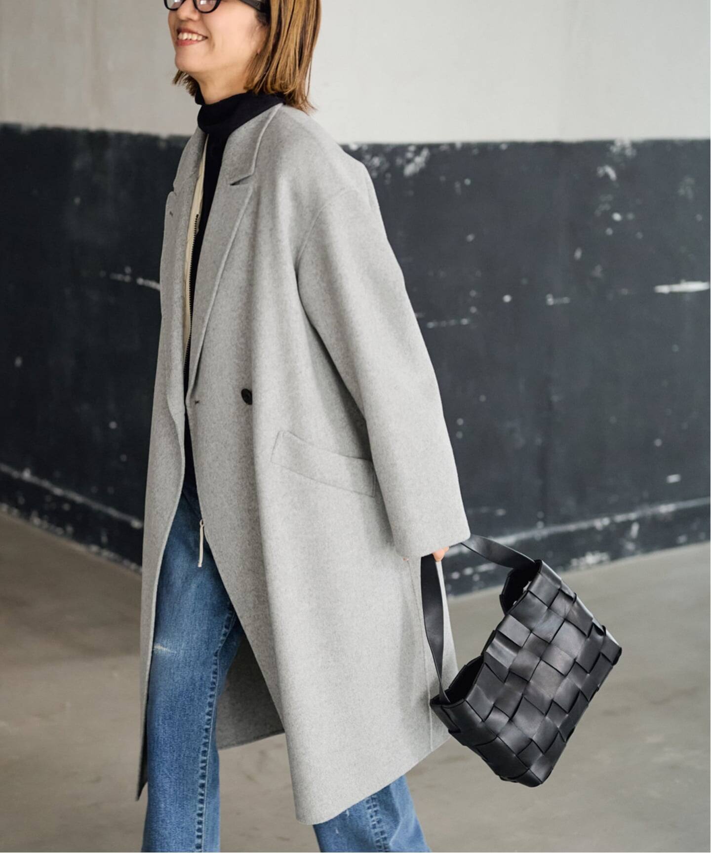 新品 24AW SUPER160’sダブルブレストコート フレームワーク FRAMeWORK ≪追加予約≫SUPER160'sダブル