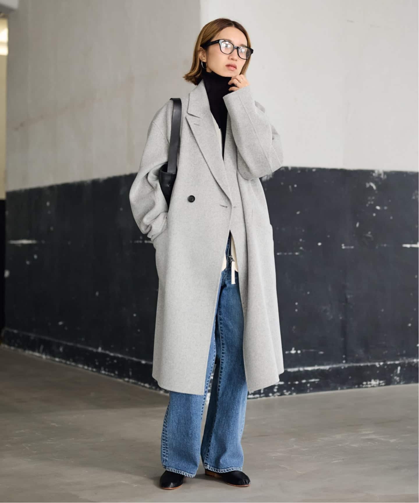 ≪追加≫SUPER160'sダブルブレストコート 3（チェスターコート