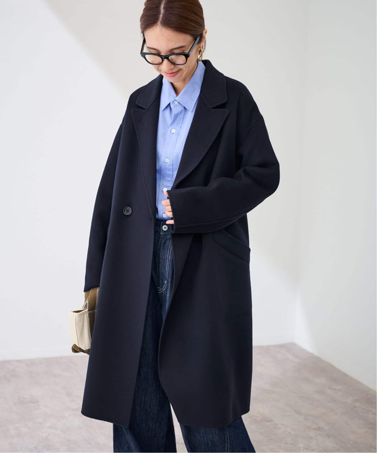 ≪追加≫SUPER160'sダブルブレストコート 3（チェスターコート