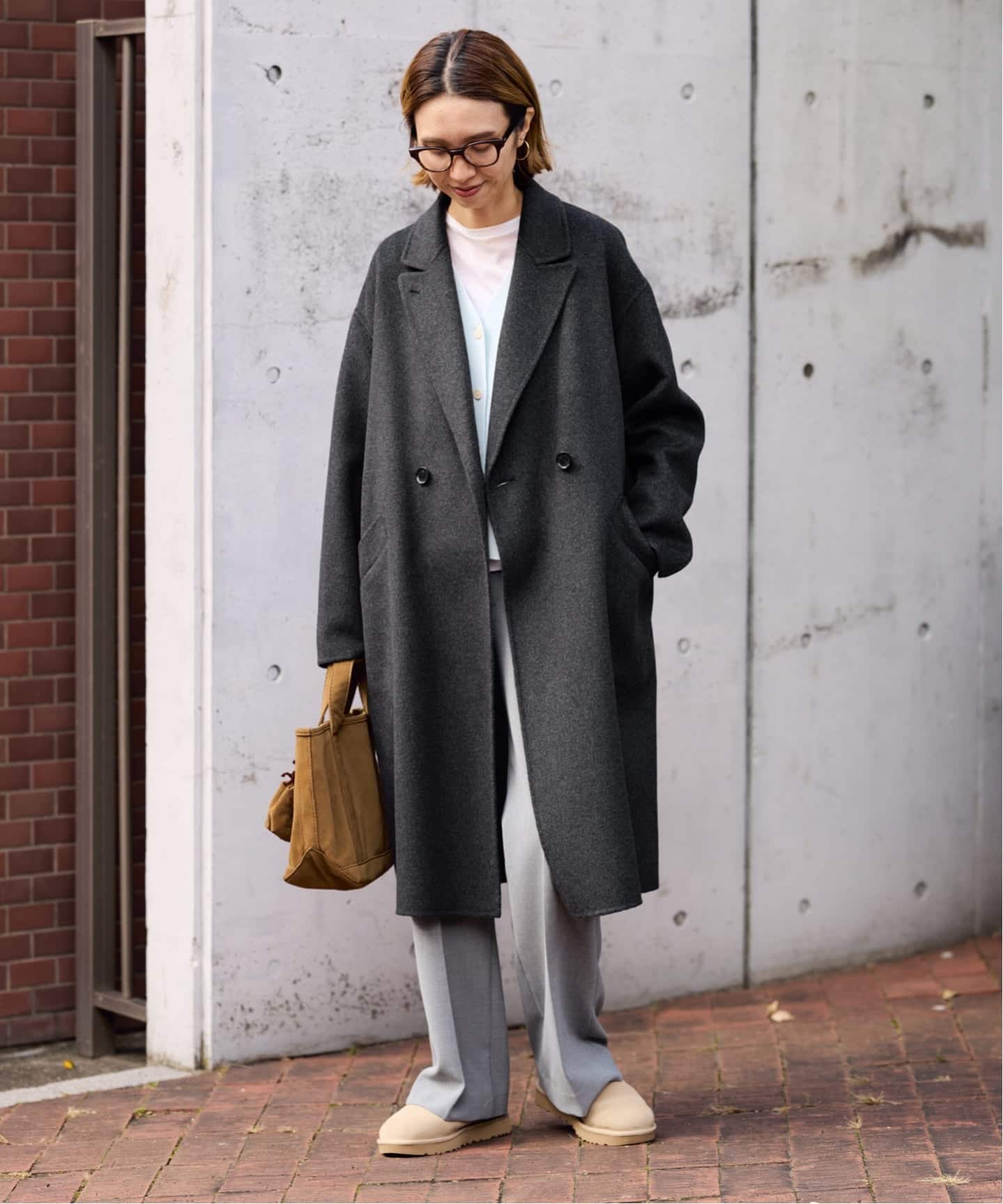 ≪追加≫SUPER160'sダブルブレストコート 4（チェスターコート