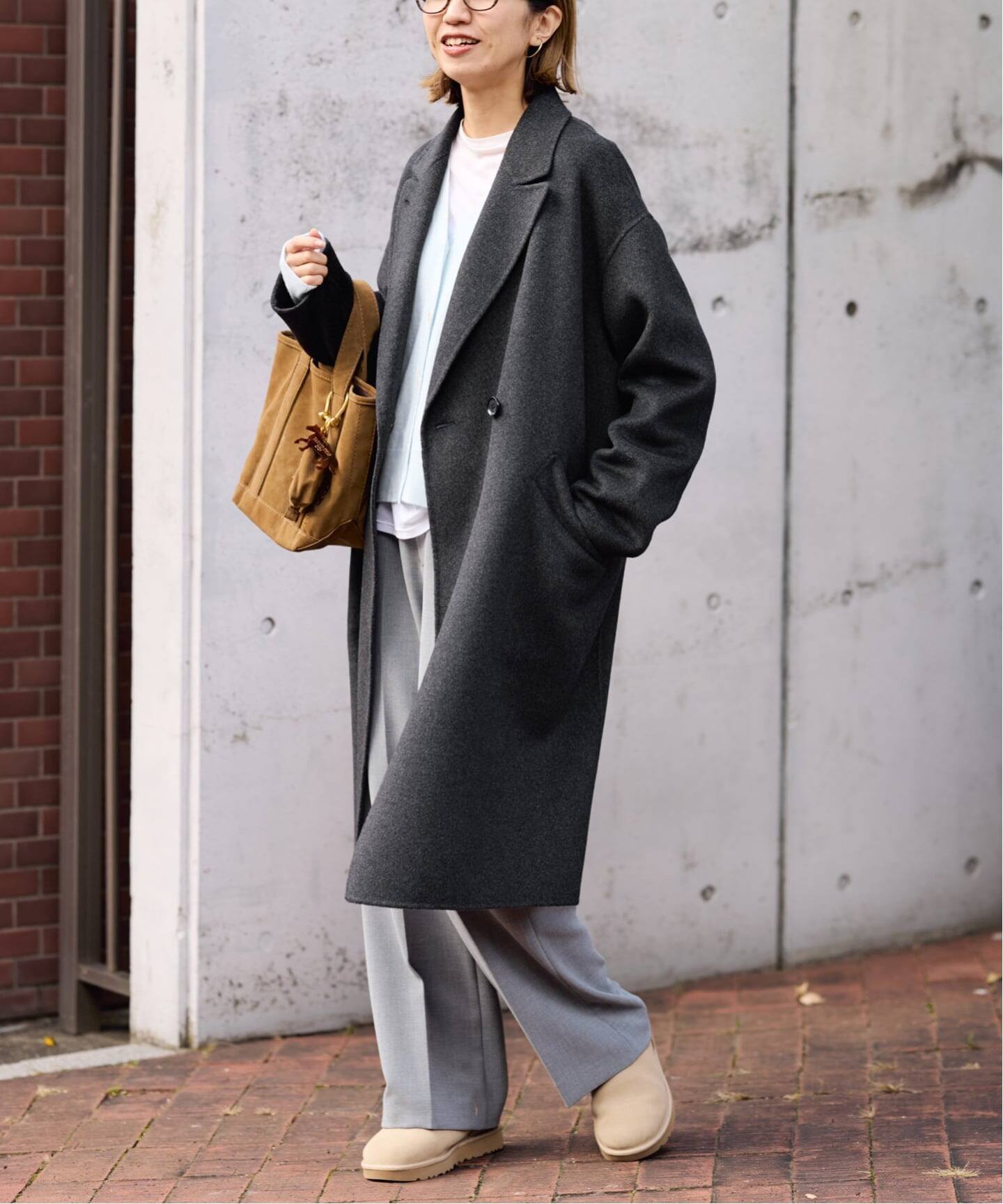 ≪追加≫SUPER160'sダブルブレストコート 4（チェスターコート